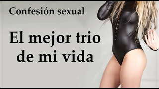 Aku bakal menehi sampeyan pengalaman paling apik, trio sange. (Inggris).