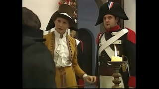 Napoleon i: s andra hustru söt blond Maria Louisa införs på ett värdshus,